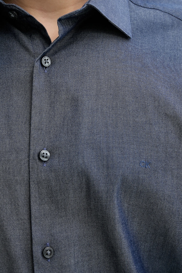 Calvin Klein cămașă LV019EU024 bleumarin