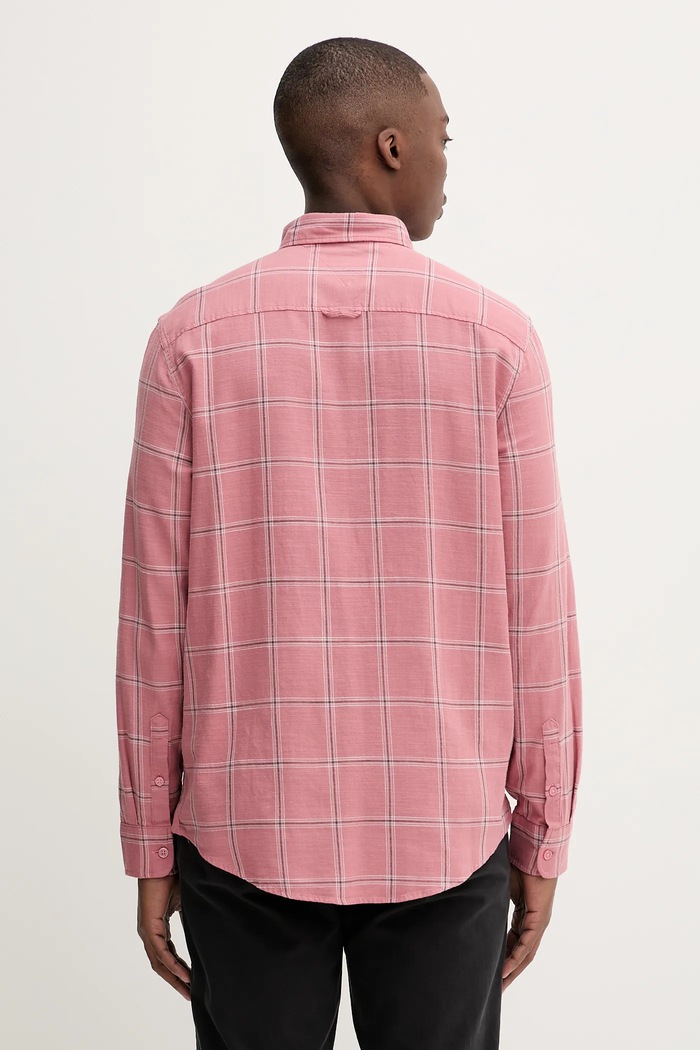 Oblačila Bombažna srajca Tommy Jeans DM0DM21701 roza