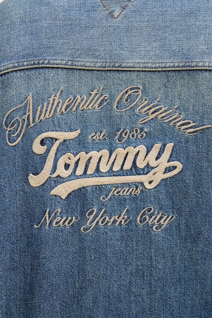 Džínová košile Tommy Jeans DM0DM21918