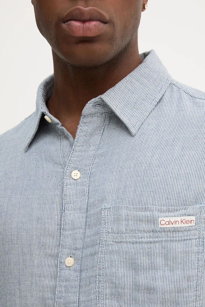 Calvin Klein Jeans pamut ing LV04RC706G kék