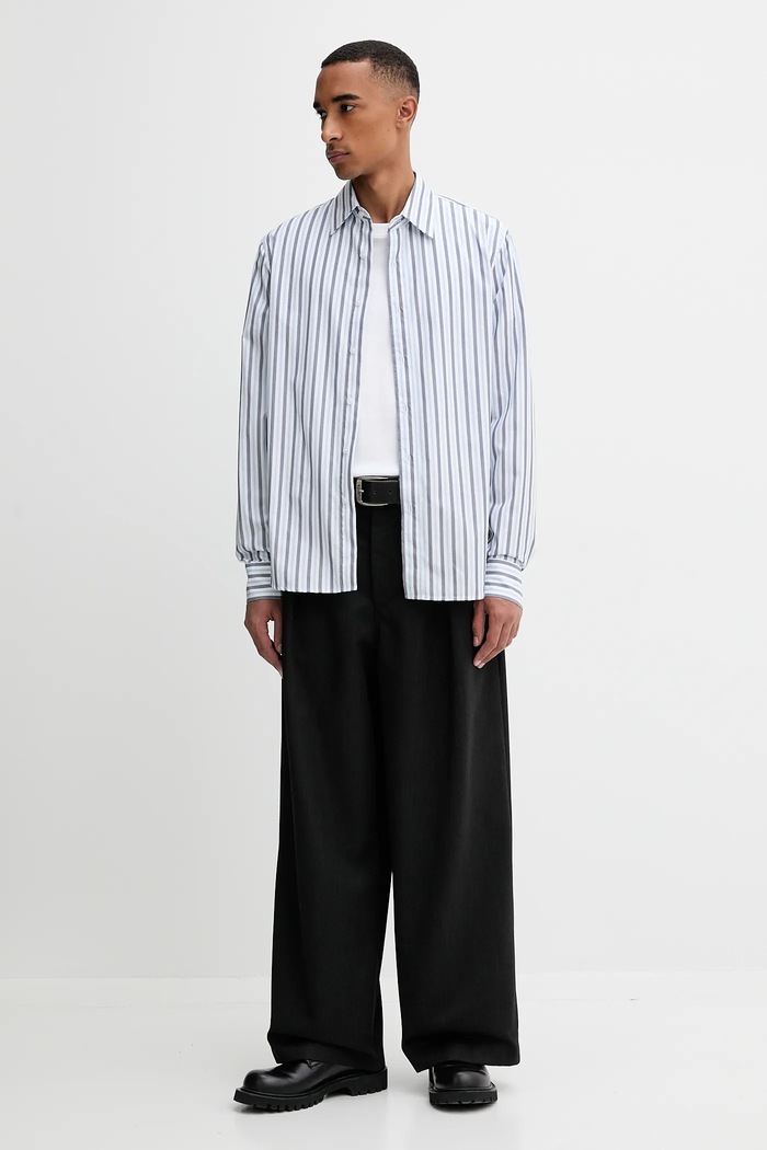 Bavlnená košeľa Filippa K 31712.FK biela AW25