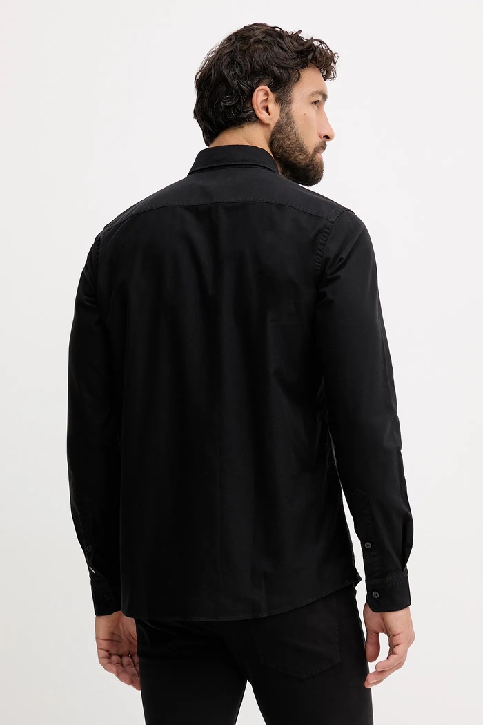 Îmbrăcăminte BOSS Cămașă din bumbac H-ROAN-BD-E-C1-253 50544917 negru