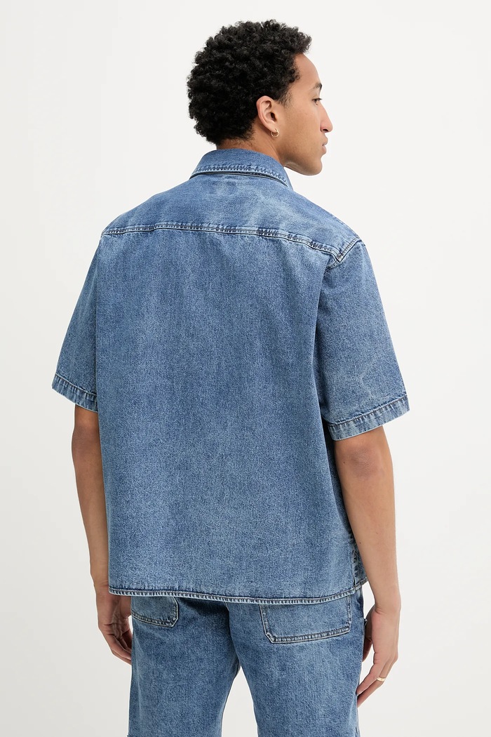 Îmbrăcăminte HUGO Blue Cămașă din denim Ekyno 50545213 albastru