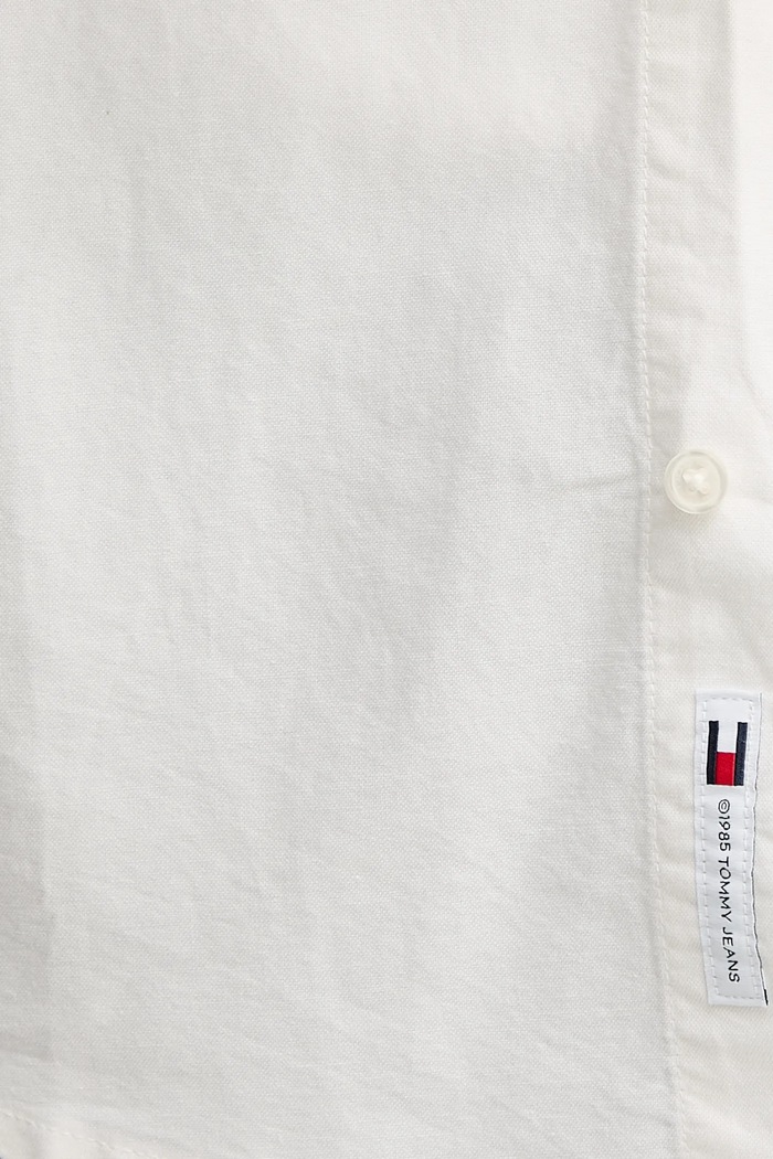 Tommy Jeans cămașă din bumbac DM0DM21926 alb