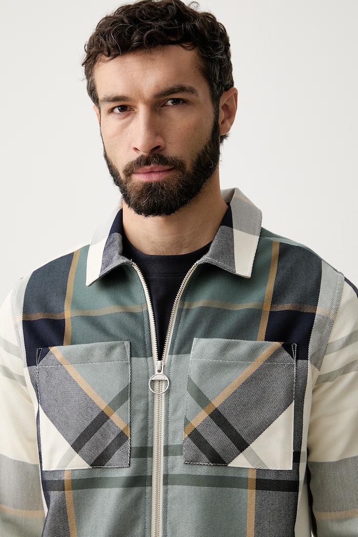 Barbour ETTRICK koszula bawełniana męska turkusowy MOS0305