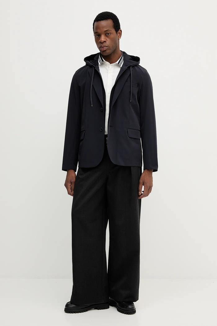 Armani Exchange cămașă XM000958.AF10192 bej AW25