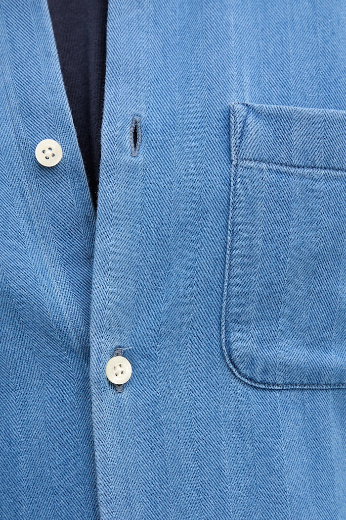 Frescobol Carioca camicia in cotone 2597.857 blu