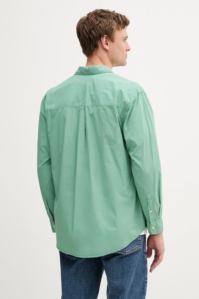 Îmbrăcăminte Pepe Jeans Cămașă din bumbac PM309075 verde
