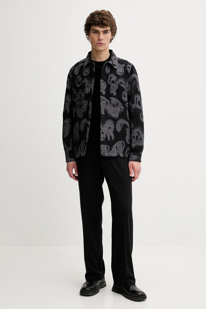 Πουκάμισο PS Paul Smith M2R.955U.T22505 μαύρο AW25
