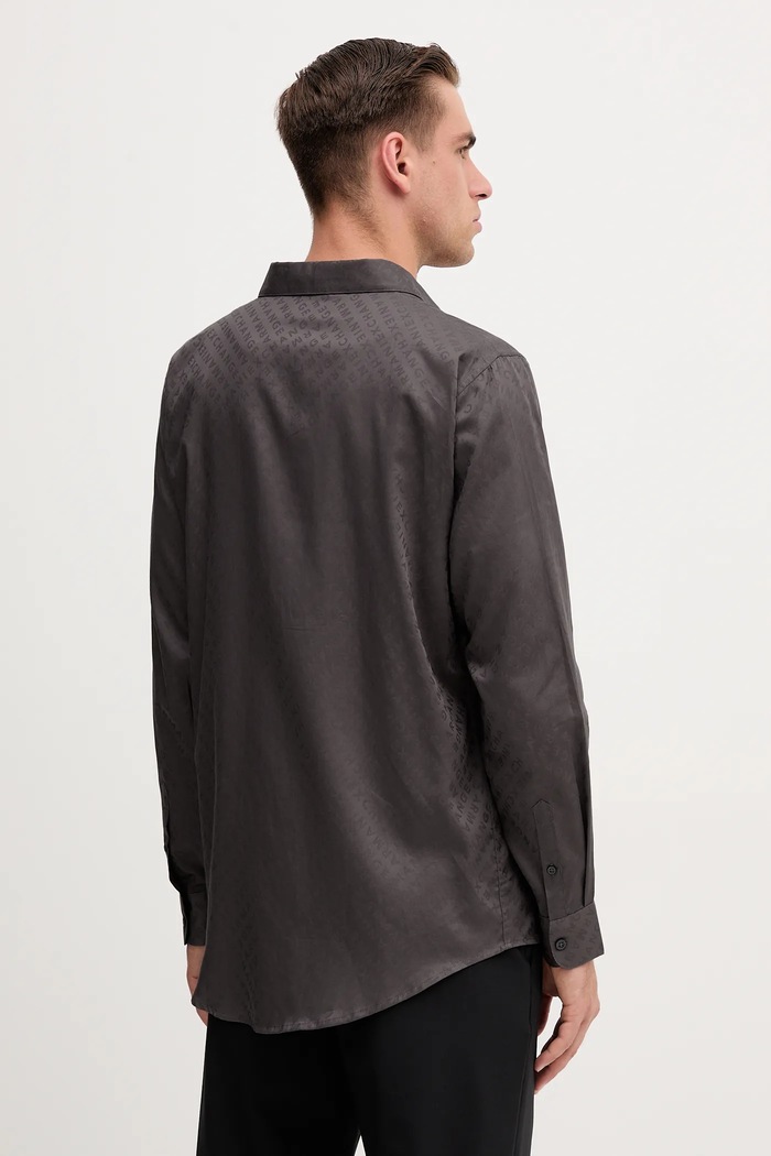 Îmbrăcăminte Armani Exchange cămașă din bumbac XM001142.AF13131 gri