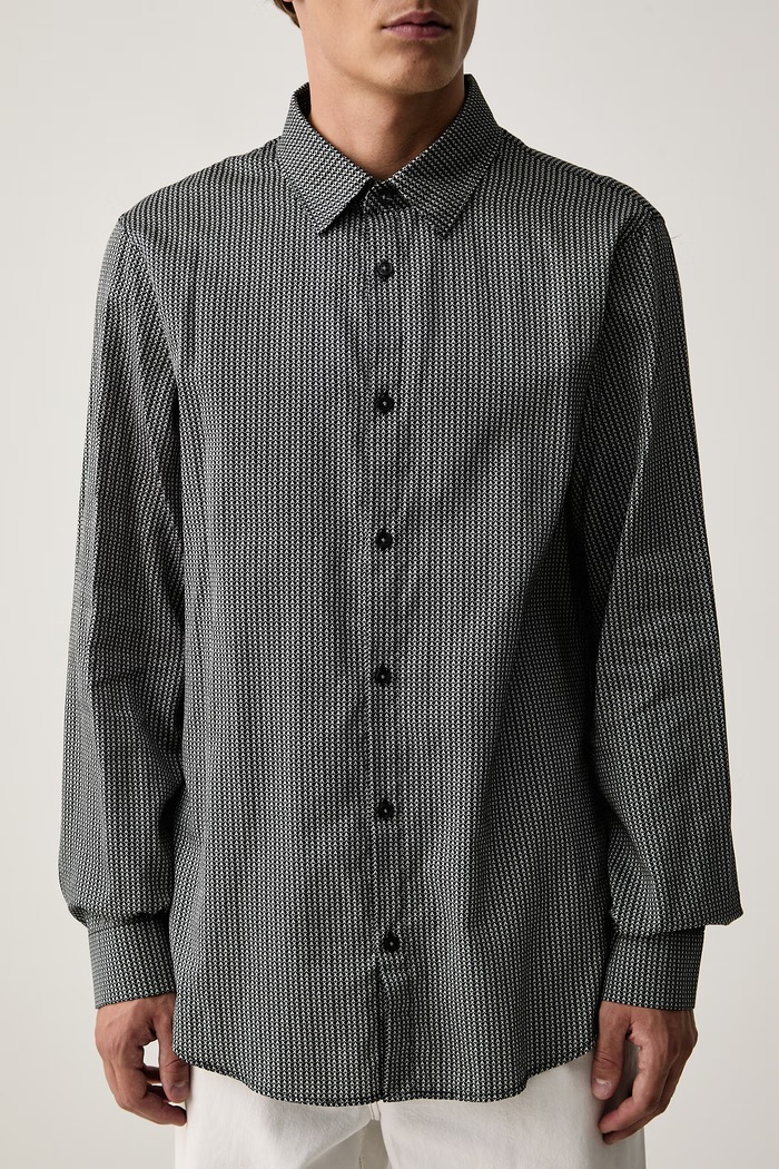 Cămașă pentru bărbați, din bumbac Armani Exchange XM001942.AF19194 verde