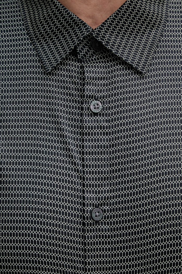 Armani Exchange košeľa pánska bavlnená XM001942.AF19194 čierna