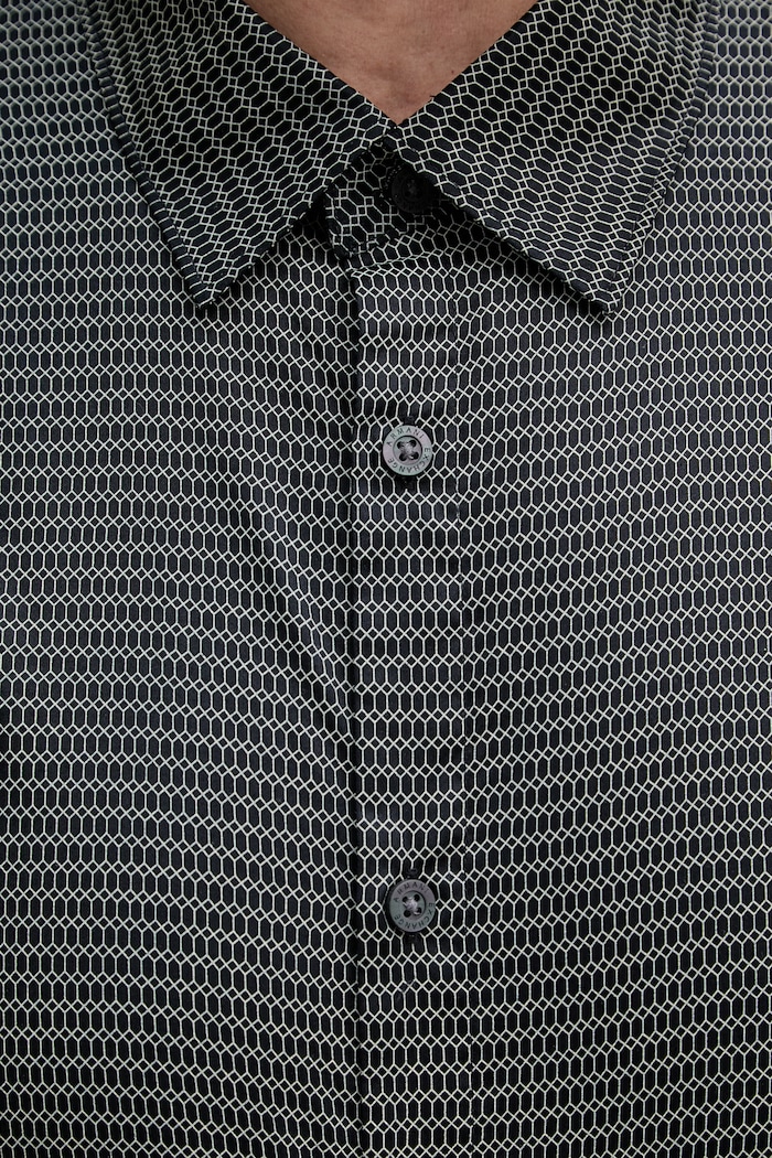 Armani Exchange košeľa pánska bavlnená XM001942.AF19194 čierna