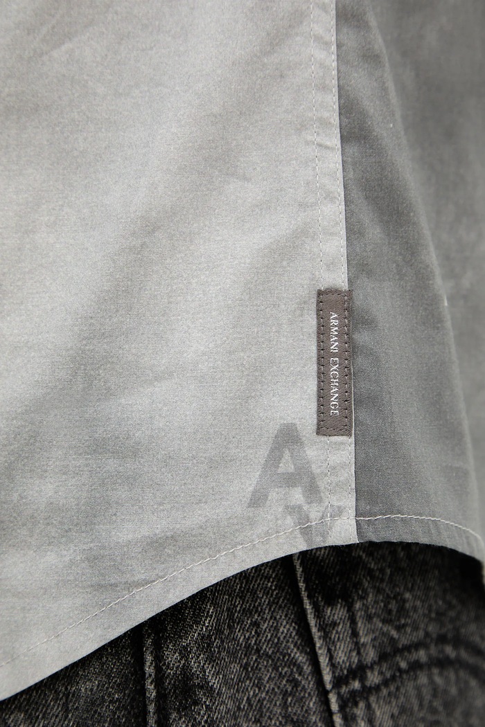 Košile Armani Exchange XM001956.AF13184 šedá