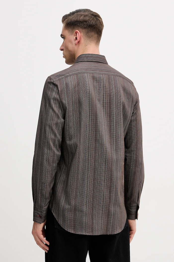 Ρούχα Βαμβακερό πουκάμισο Paul Smith M1R.901U.T02794 πολύχρωμο