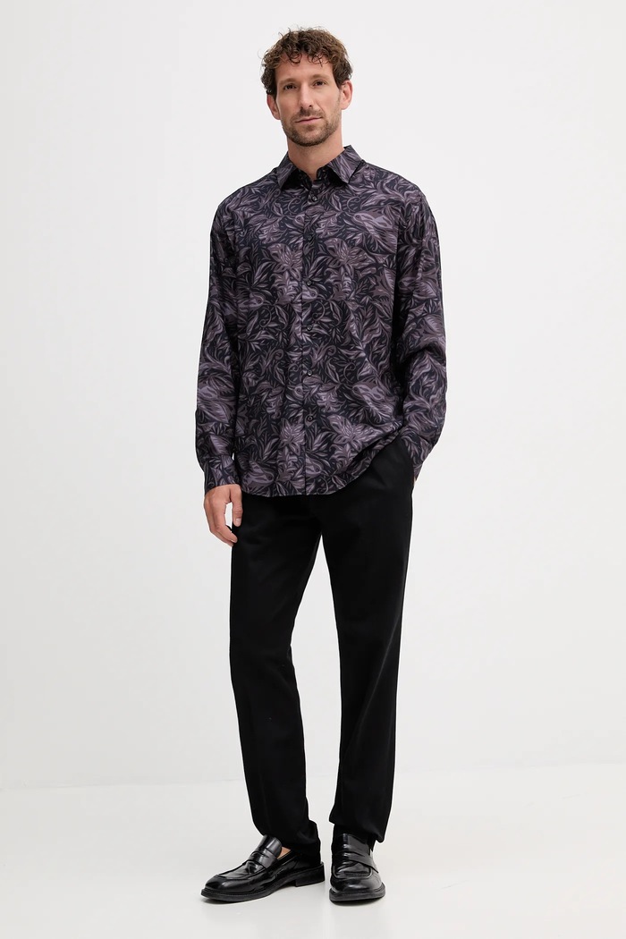 Košeľa Joop! 30049469 fialová AW25