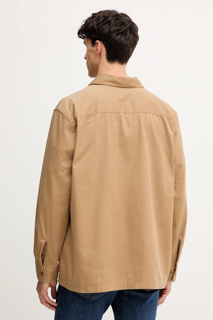 Oblečení Bavlněná košile Levi's 003O2 hnědá