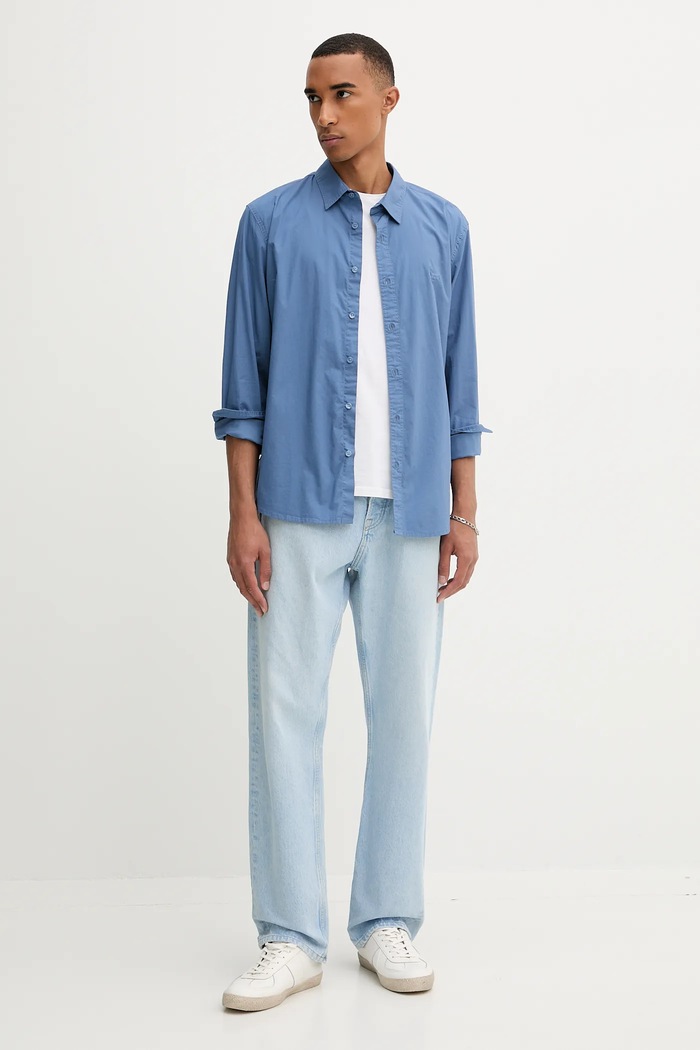 Košeľa Levi's 86625.0072 modrá AW25