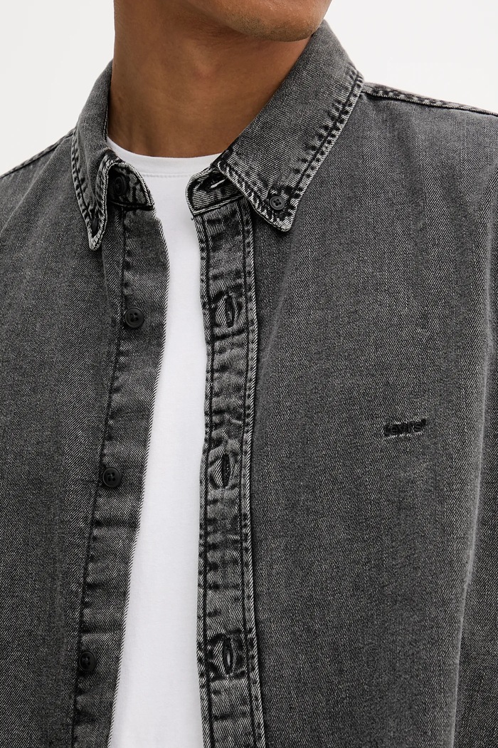 Džínová košile Levi's A7210.0038 černá