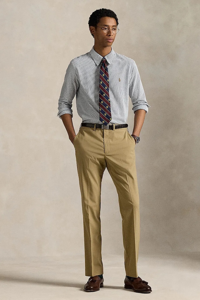 Ρούχα Βαμβακερό πουκάμισο Polo Ralph Lauren 710979489 μπλε