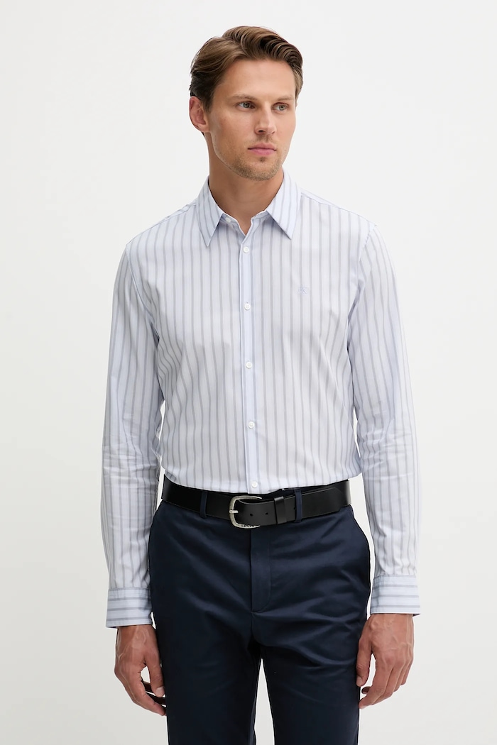 Calvin Klein cămașă albastru LV04LD137G