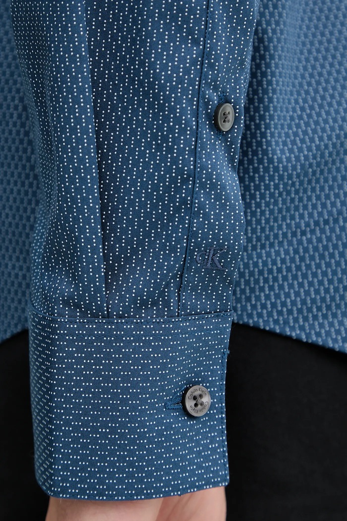 Košeľa Calvin Klein LV019EU041 modrá