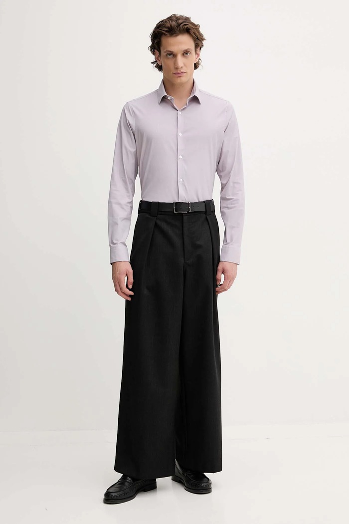 Calvin Klein cămașă LV019EU074 roz AW25