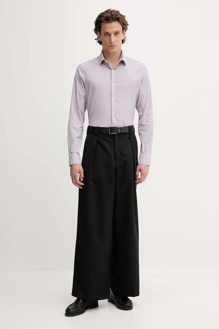 Calvin Klein cămașă LV019EU074 roz AW25