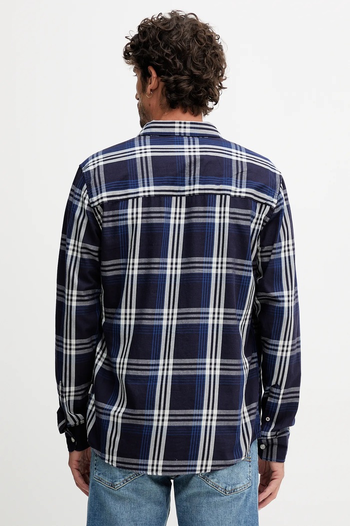 Odjeća Pamučna košulja Pepe Jeans PM3090824 mornarsko plava