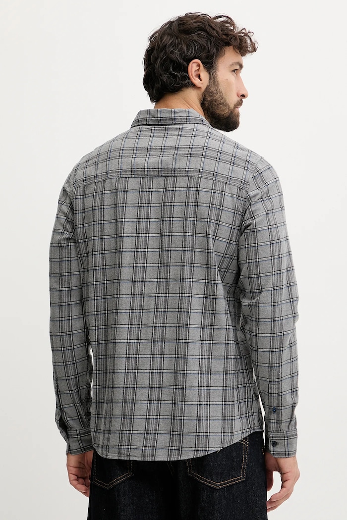 Odzież Pepe Jeans koszula bawełniana PM3090830 szary