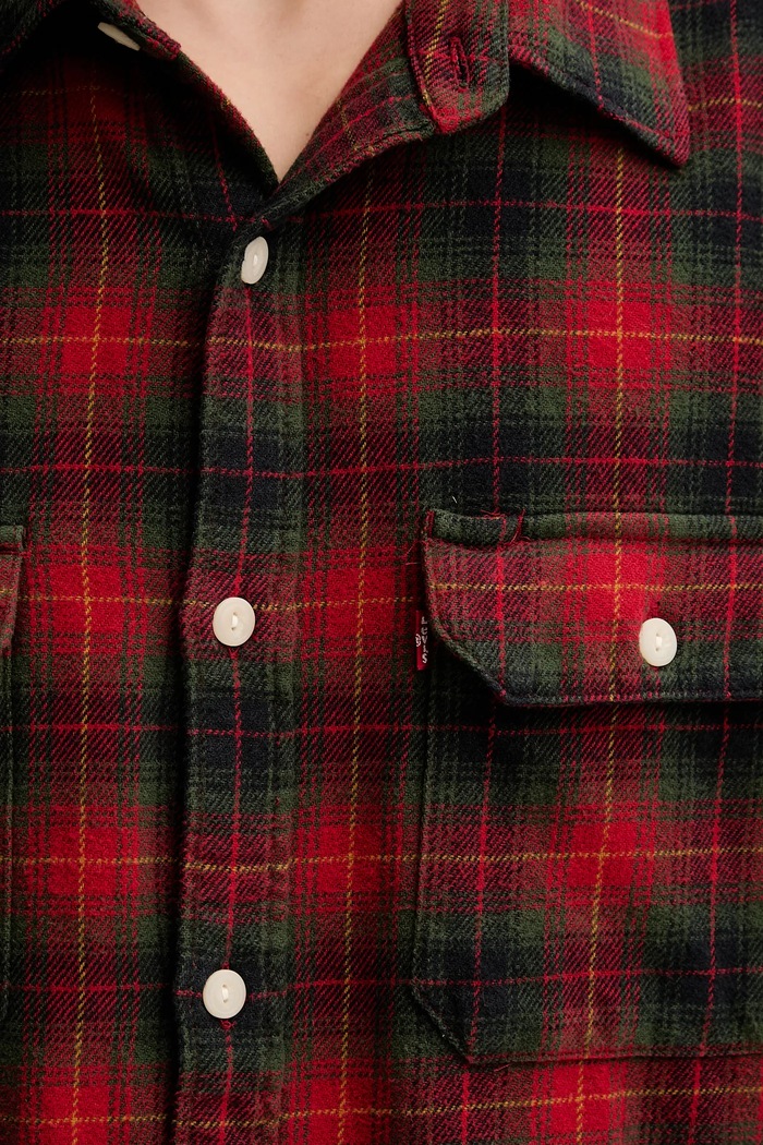Βαμβακερό πουκάμισο Levi's 19573.0284 κόκκινο