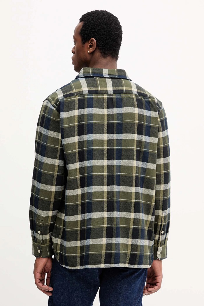 Oblečenie Bavlnená košeľa Levi's 19573.0288 zelená