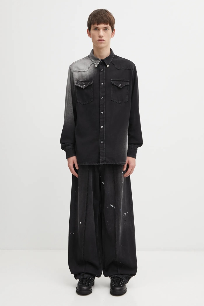 MM6 Maison Margiela camicia di jeans SH2DT0024.M30011.969