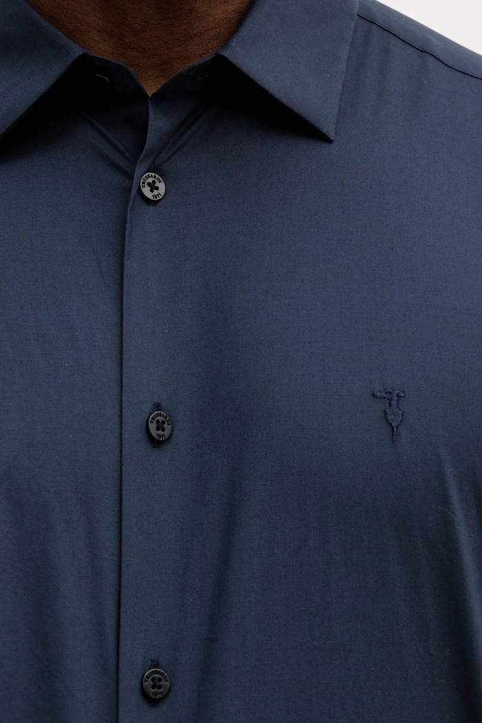 Πουκάμισο Trussardi 5004N000006N σκούρο μπλε