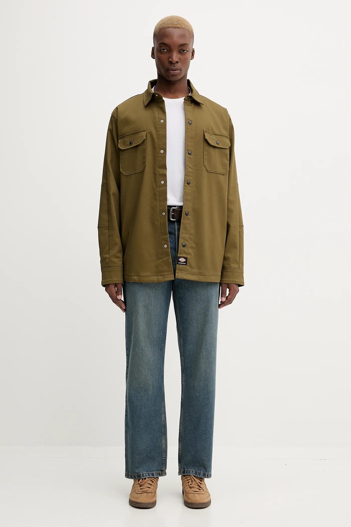 Košeľa Dickies DK0A8673 zelená AW25