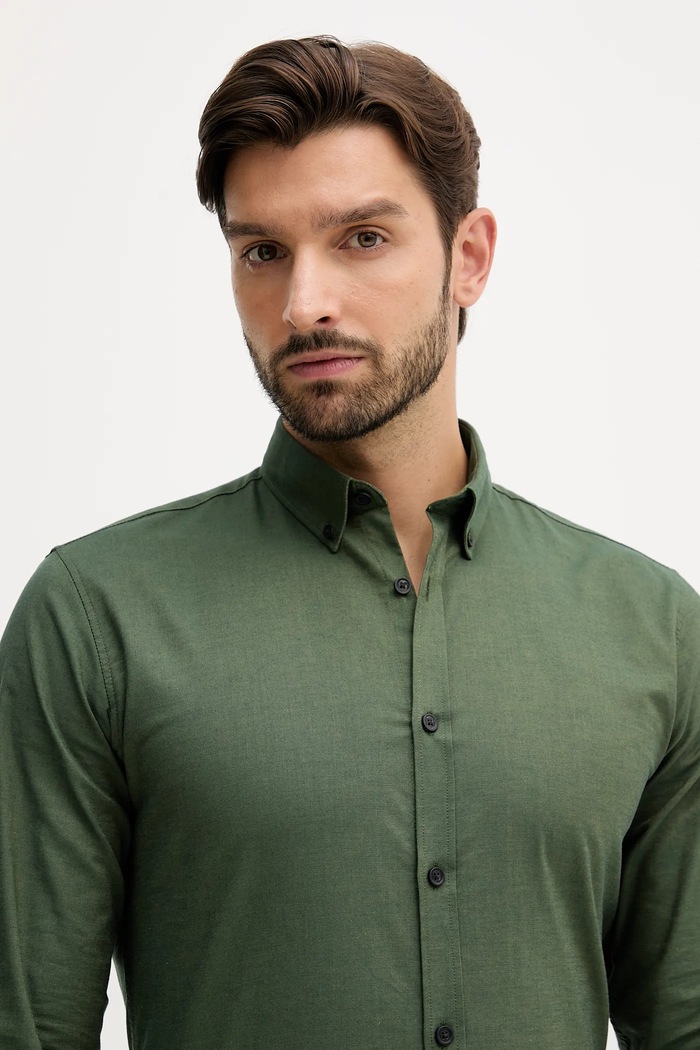 Lindbergh cămașă verde 30.203174