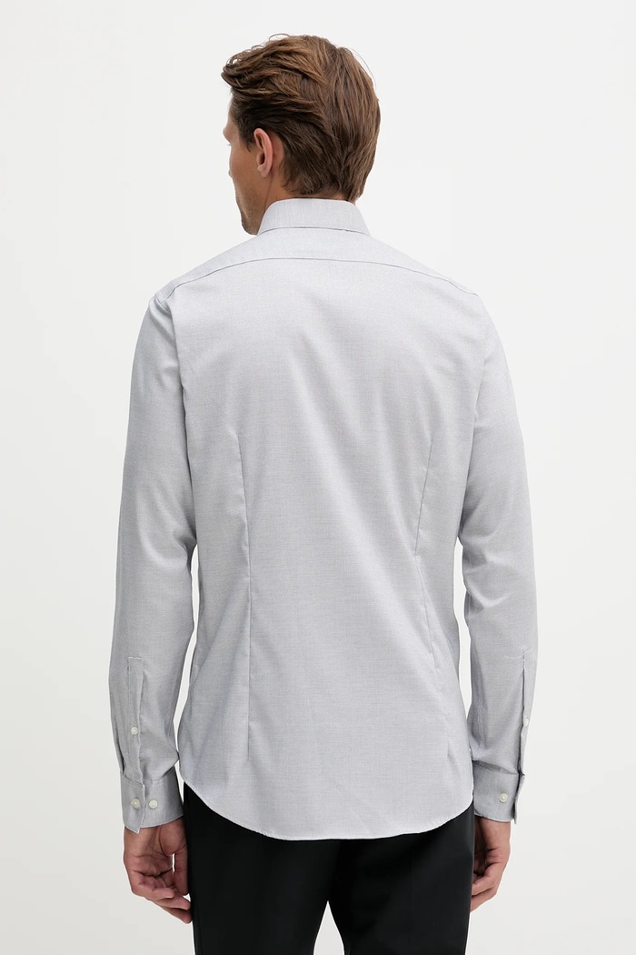 Odzież Calvin Klein koszula LV019EU057 niebieski
