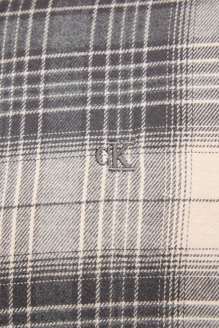 Calvin Klein Jeans cămașă din bumbac LV04RD105G gri