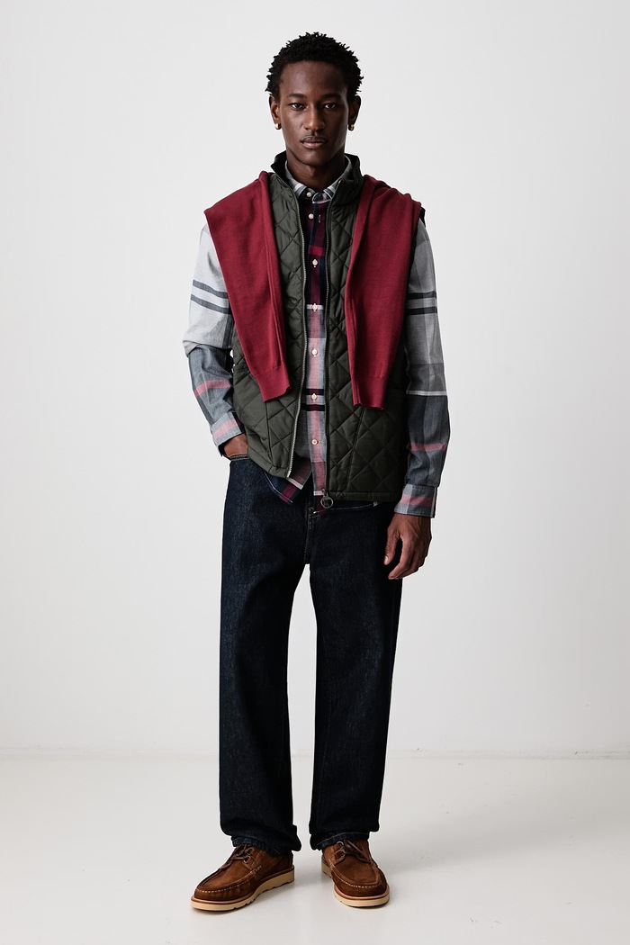 Barbour Koszula męska bawełniana DUNOON MSH4980 multicolor SS26