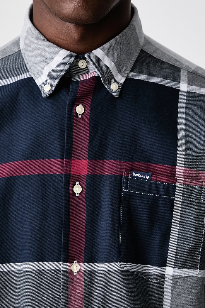 Barbour Koszula męska bawełniana DUNOON MSH4980