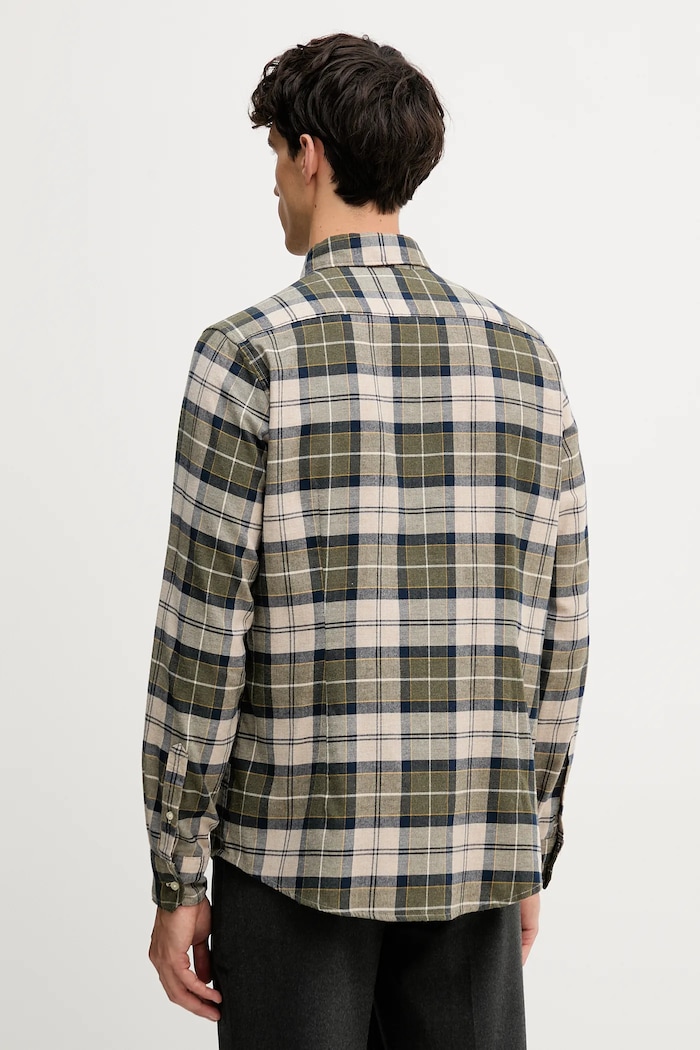 Odjeća Pamučna košulja Barbour FORTROSE MSH4991 zelena