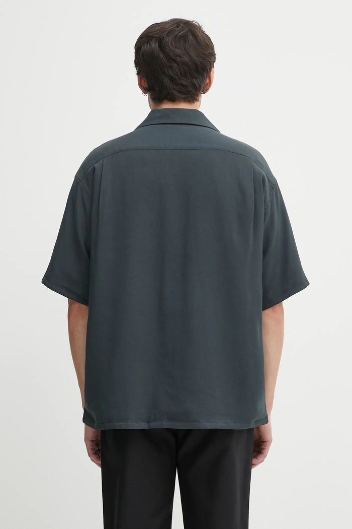 Clothing Visvim shirt grayson down 125105011010 black