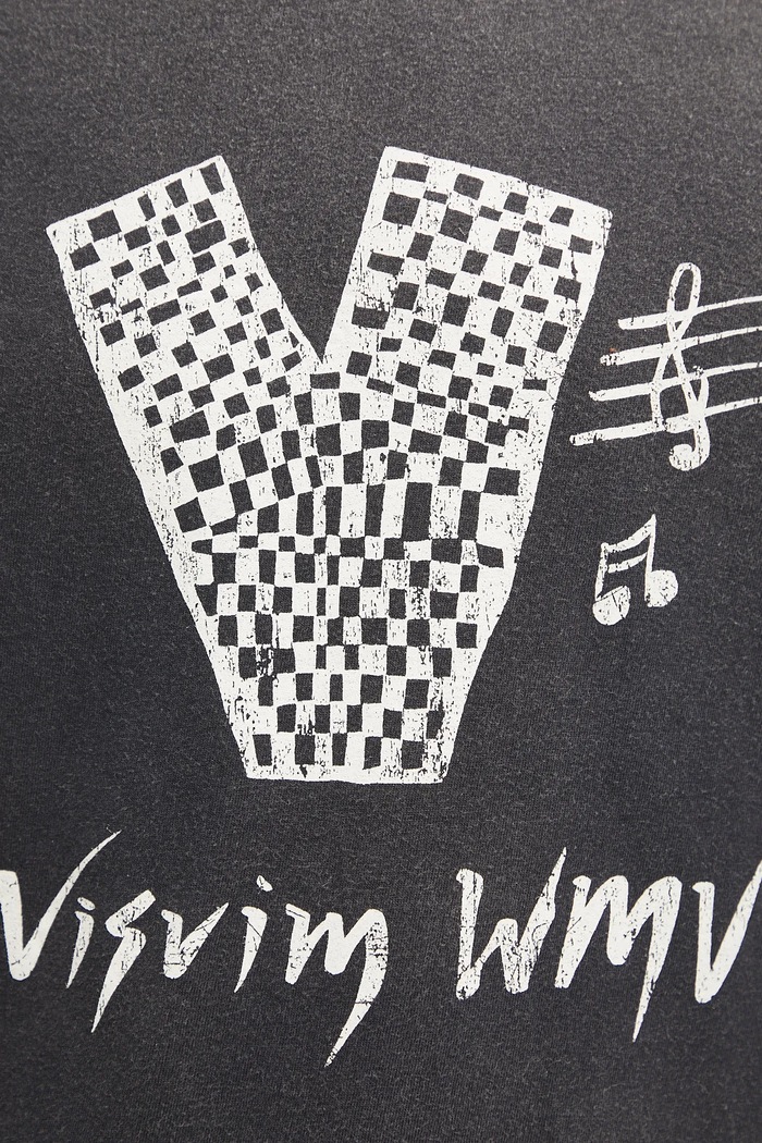 Βαμβακερό μπλουζάκι Visvim jumbo tee s/s v 125105010014 γκρί