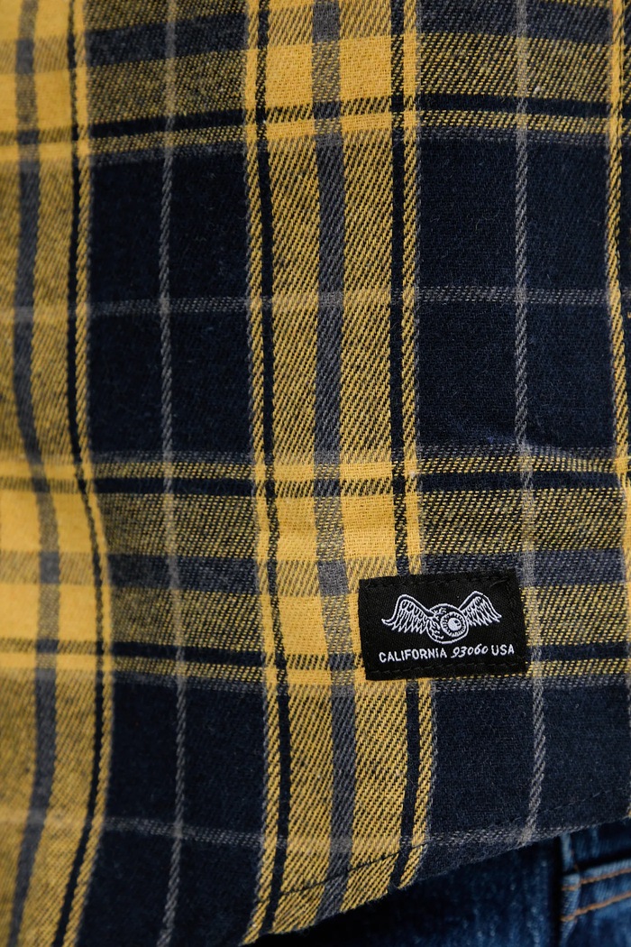 Von Dutch koszula VD.1.CHL.JACK żółty