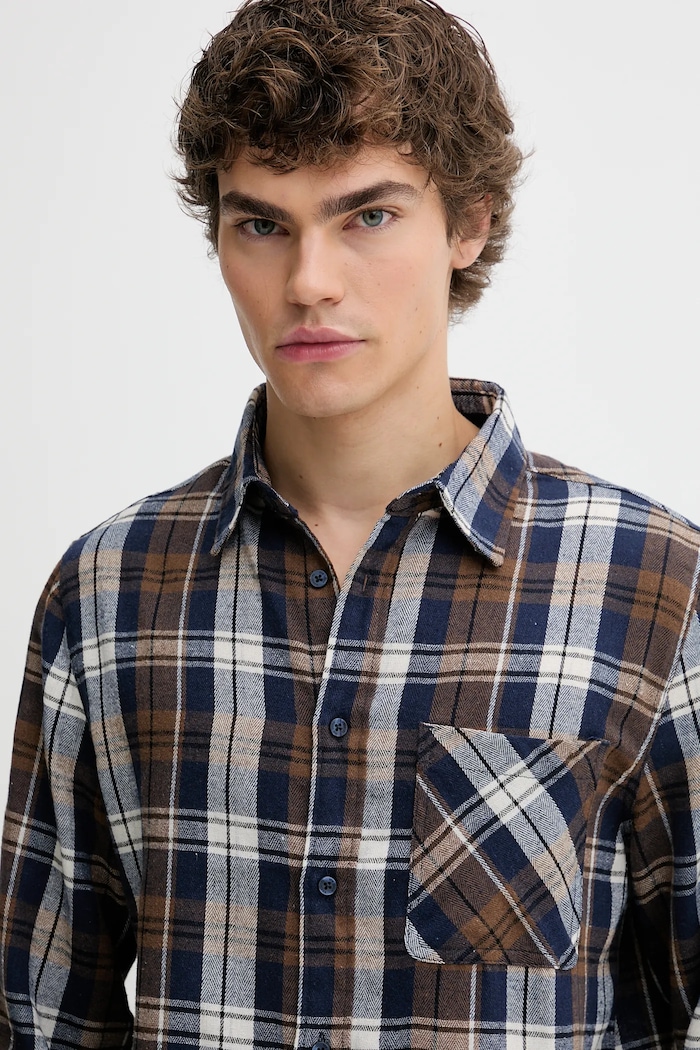 Von Dutch camicia blu navy VD.1.CHL.TYLER