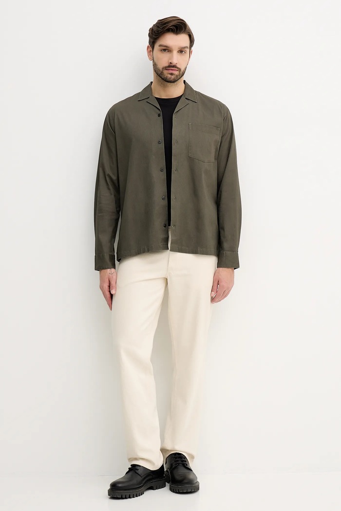 Košeľa Lindbergh 30.225070 zelená AW25