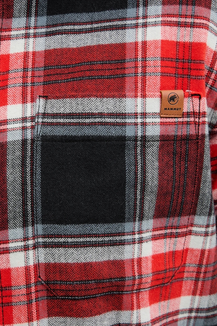 Mammut cămașă din bumbac Trovat 1015.01351 rosu