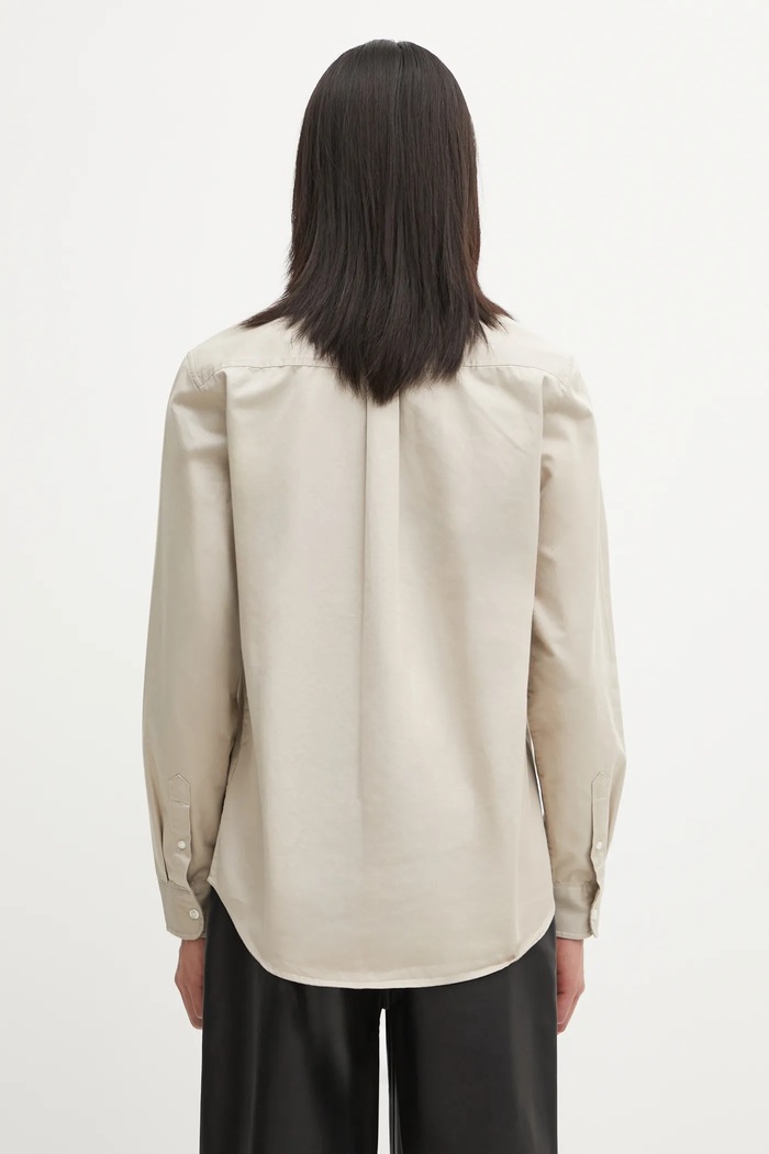Clothing Carhartt WIP cotton shirt L/S Madison Shirt I023339.2V4XX beige