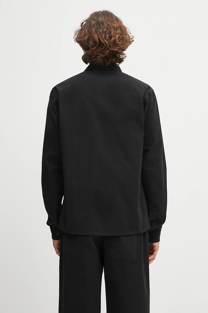 Odjeća Pamučna košulja No Problemo Mini Problemo Work Shirt NP4011504 crna