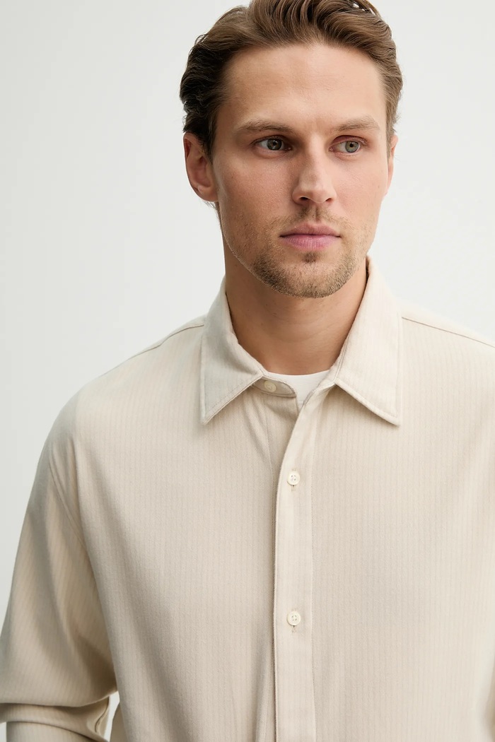 Abercrombie & Fitch camicia beige KI125.5261.178